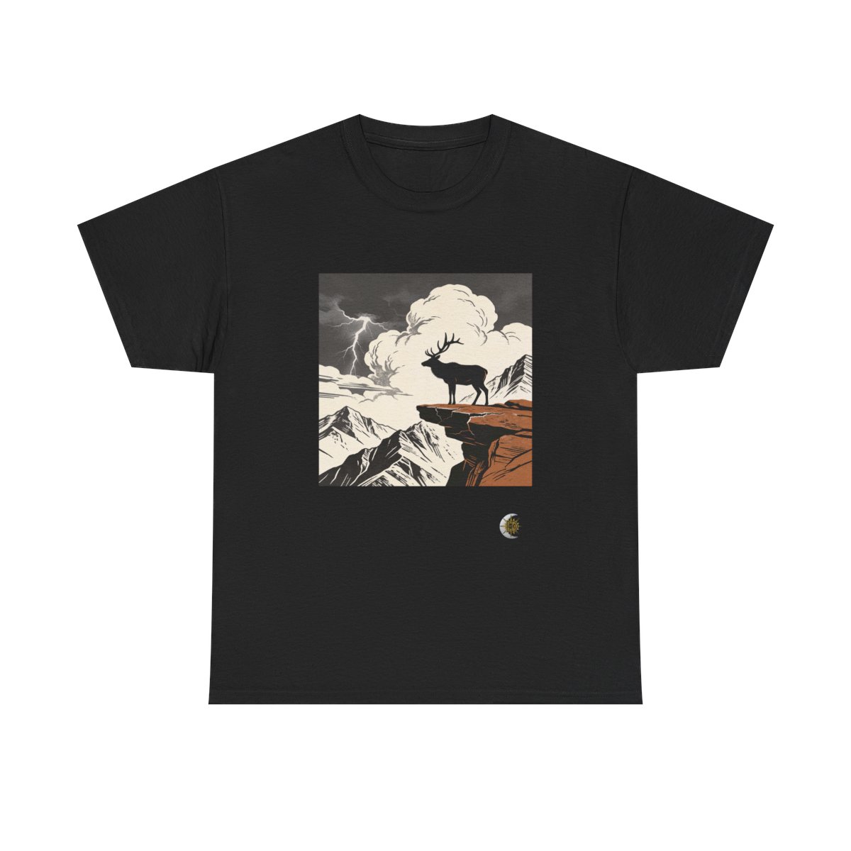 HD Ridge Elk Original Art 101 Unisex Heavy Cotton Tee