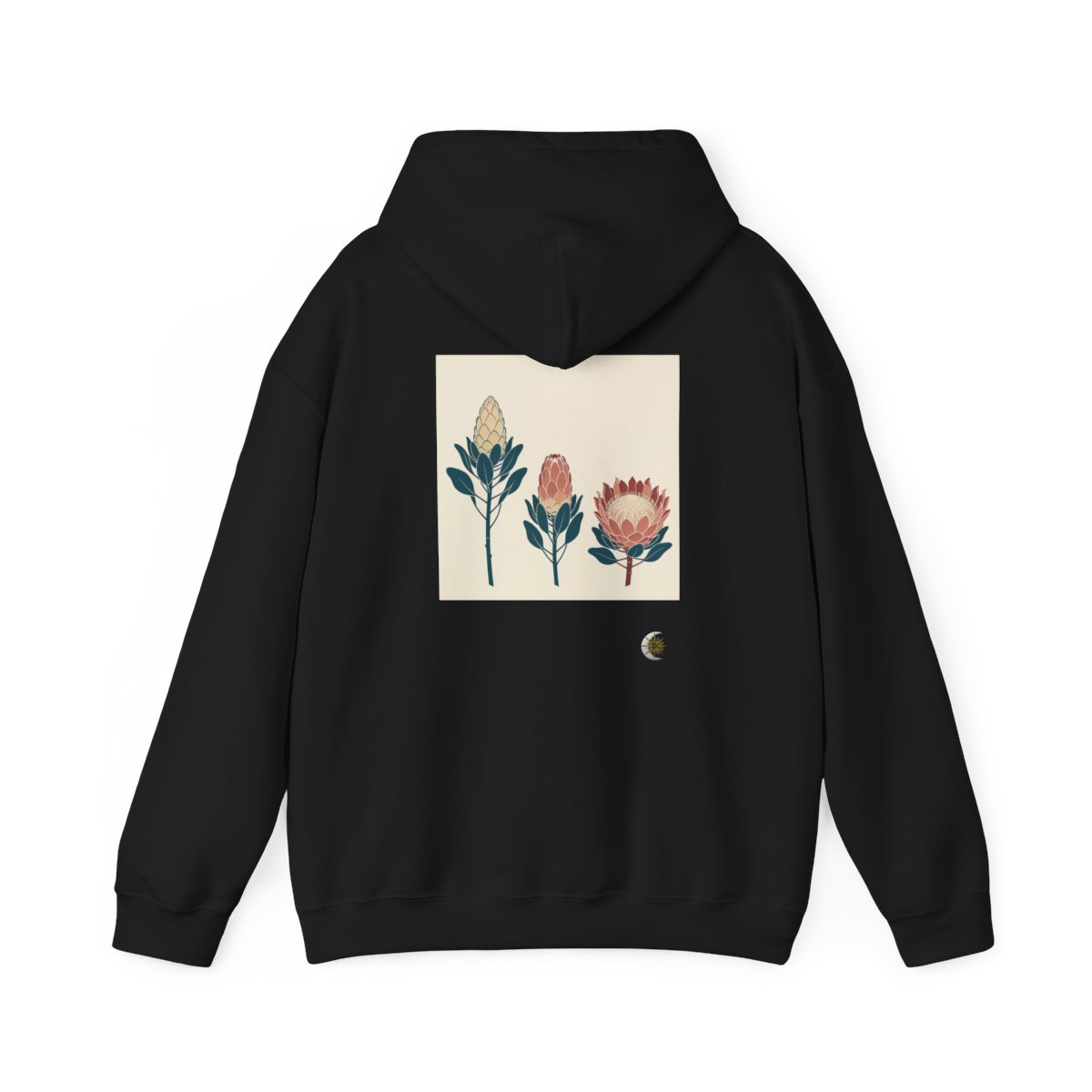 HD Protea Trio Original Art 625 Unisex Heavy Blend™ Hooded Sweatshirt