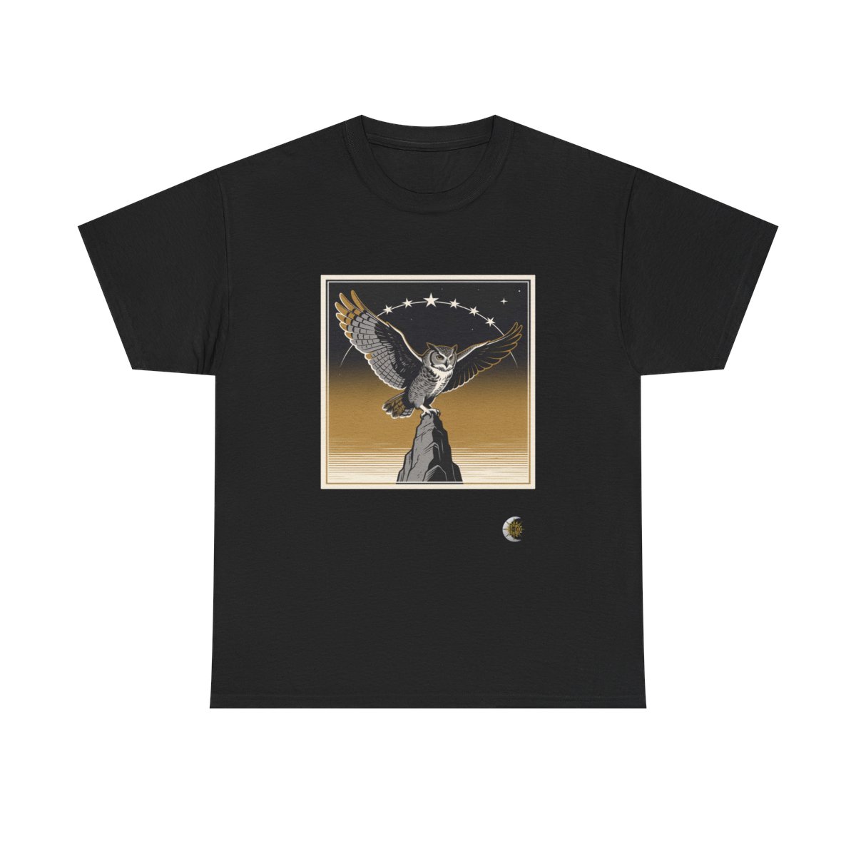 HD Golden Nightwatch Original Art 650 Unisex Heavy Cotton Tee