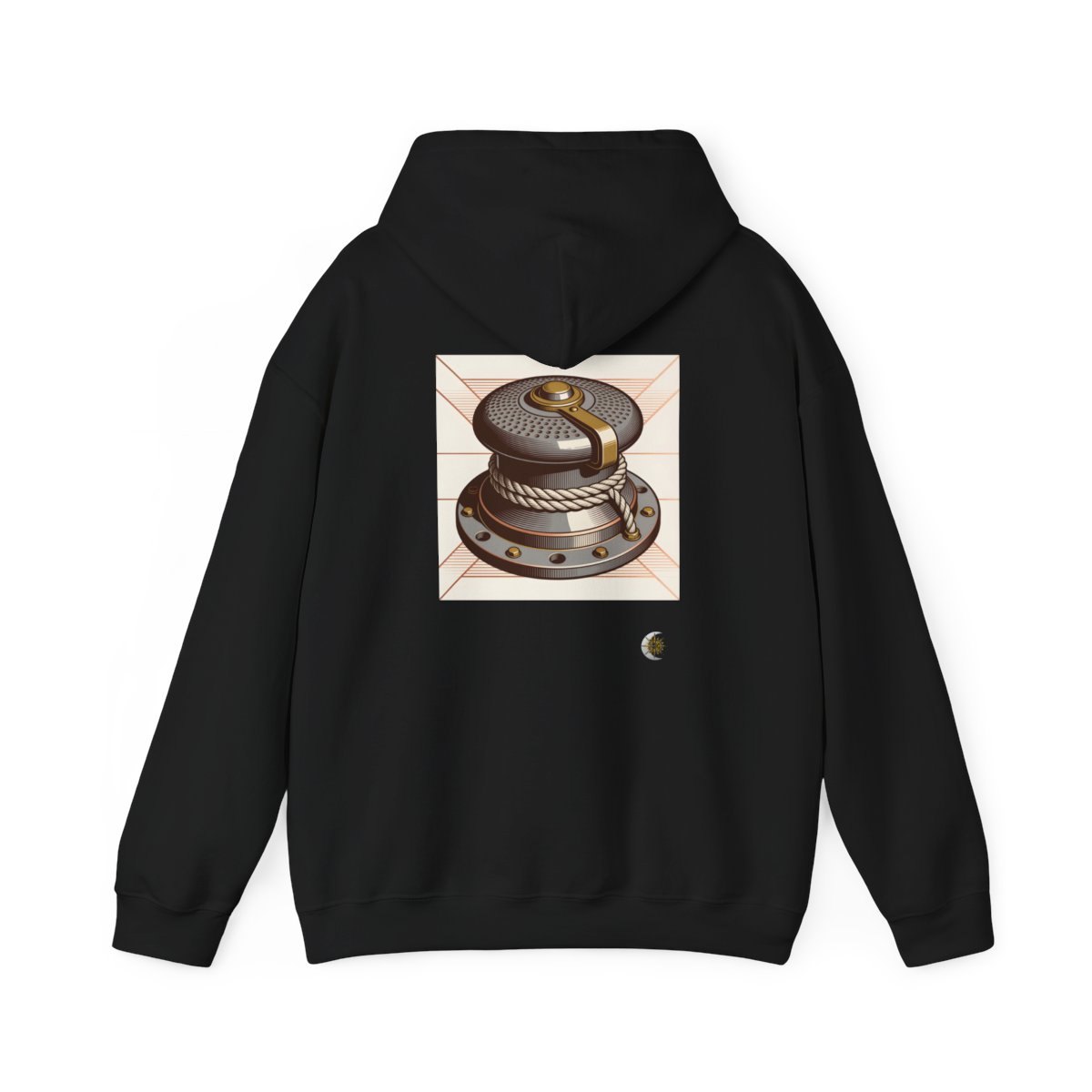 HD Harbor Mechanism Original Art 690 Unisex Heavy Blend™ Hooded Sweatshirt
