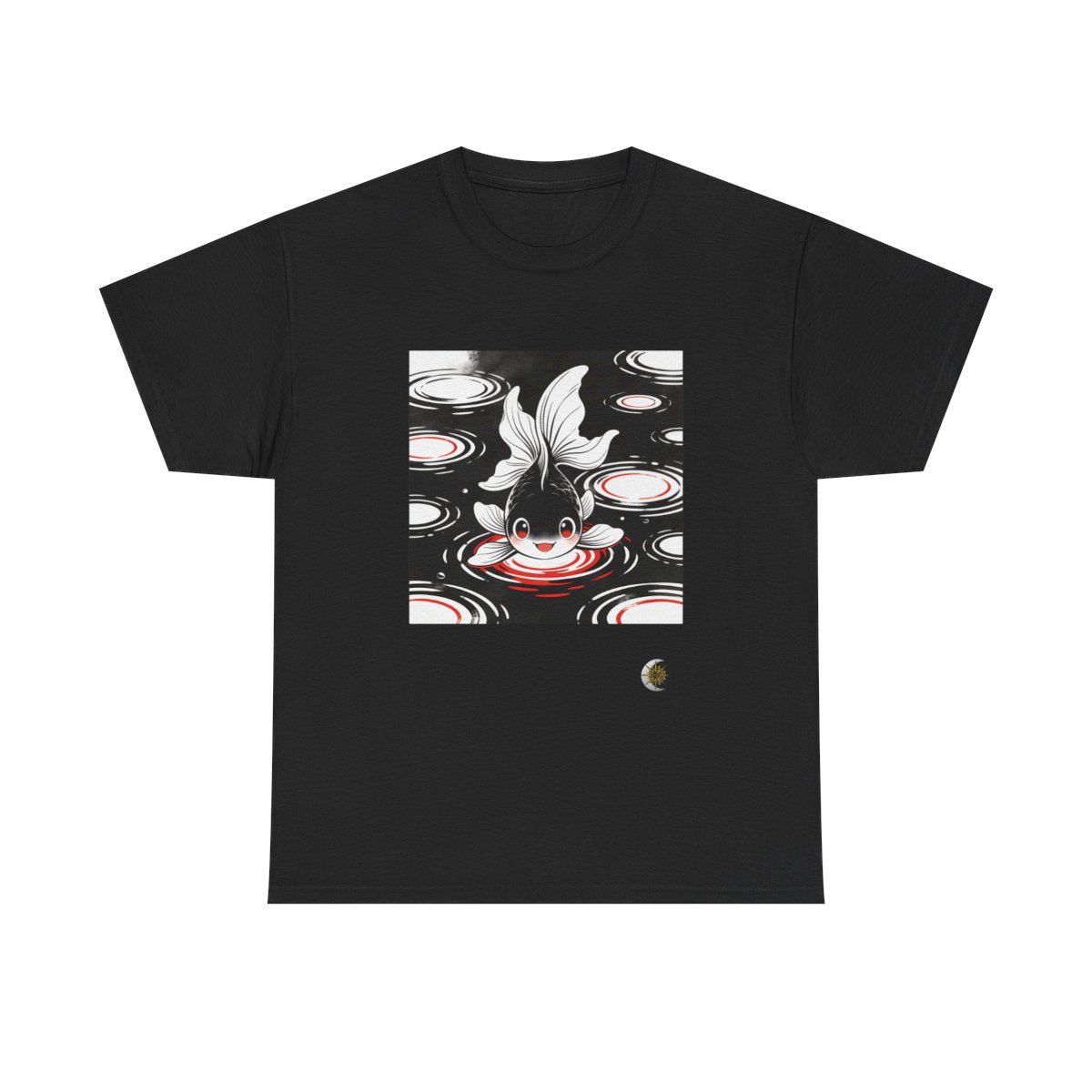 HD Ripplefin Friend Original Art 36 Unisex Heavy Cotton Tee