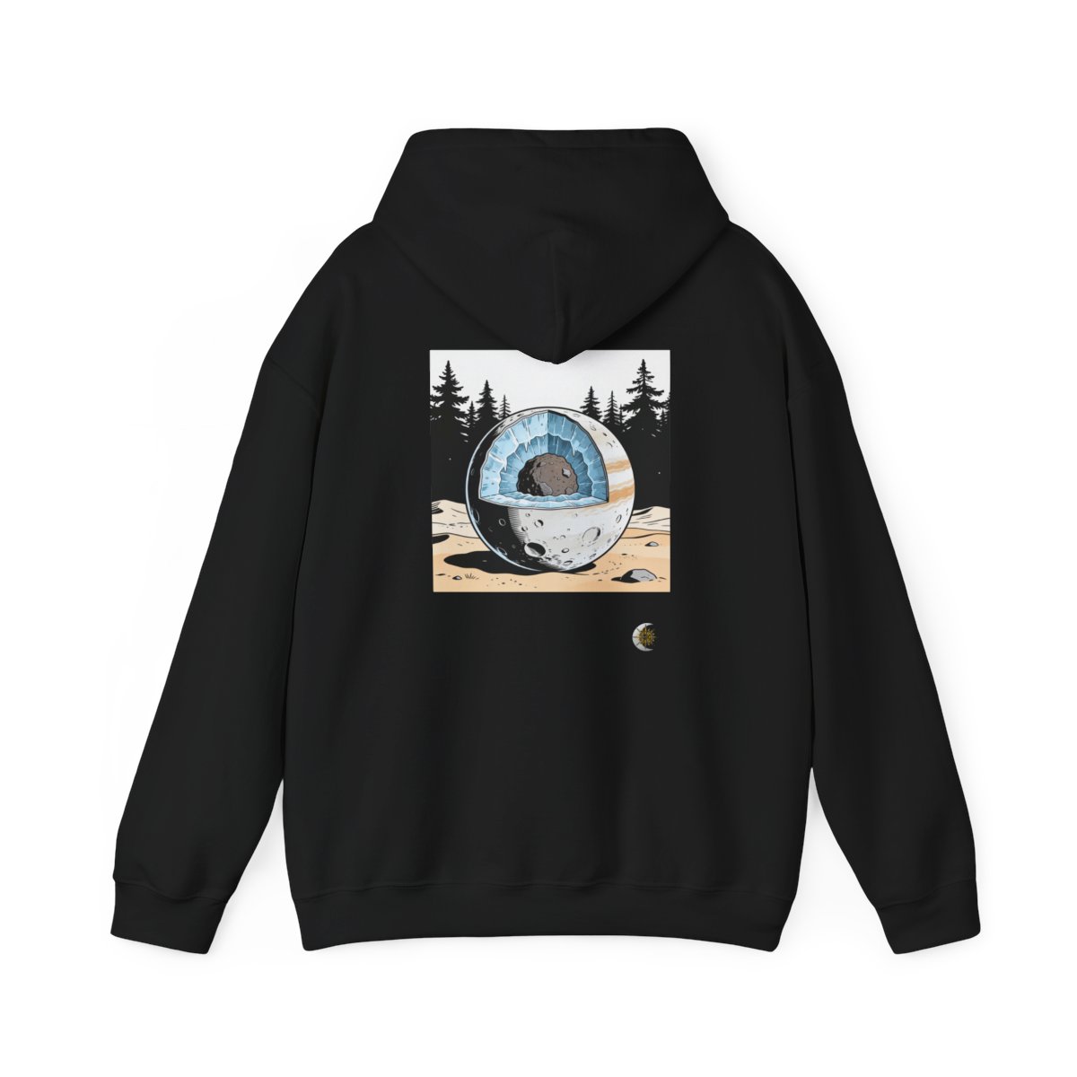 HD Frost Core Original Art 731 Unisex Heavy Blend™ Hooded Sweatshirt