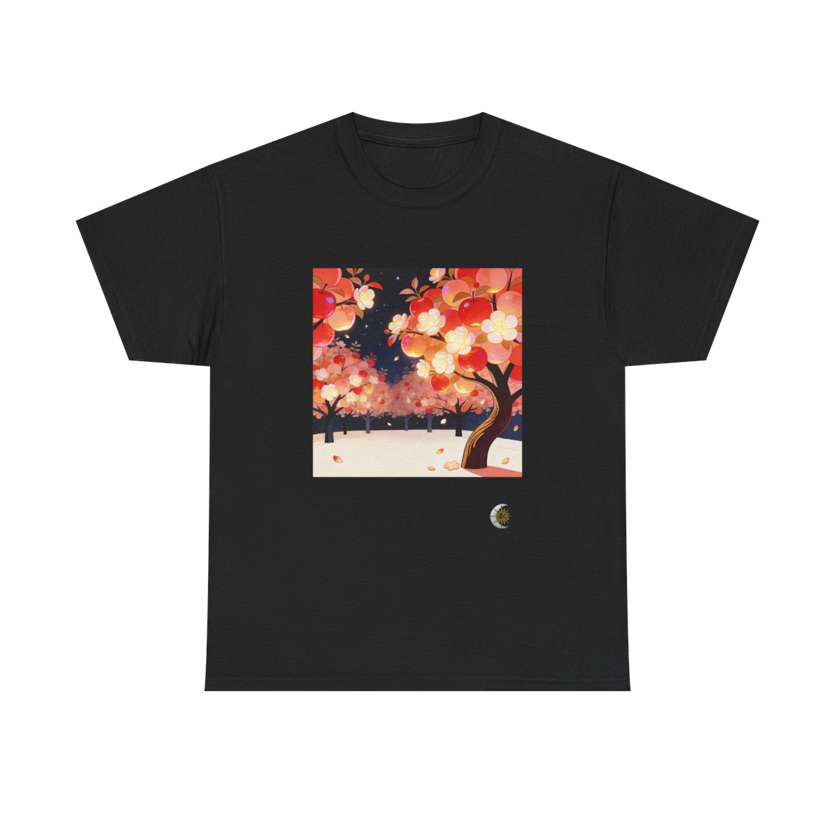 HD Emberblossom Orchard Original Art 14 Unisex Heavy Cotton Tee