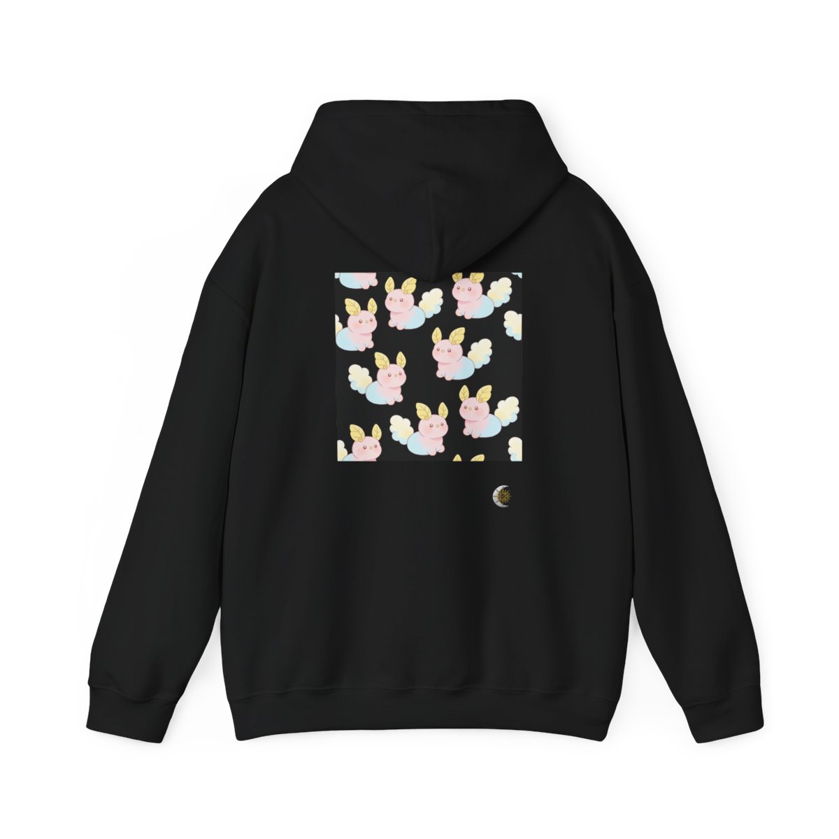 HD Pastel Leafpuffs Original Art 37 Unisex Heavy Blend™ Hooded Sweatshirt