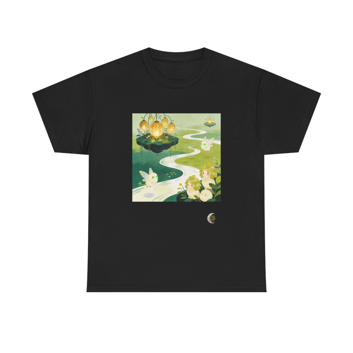 HD Lanternstream Friends Original Art 56 Unisex Heavy Cotton Tee