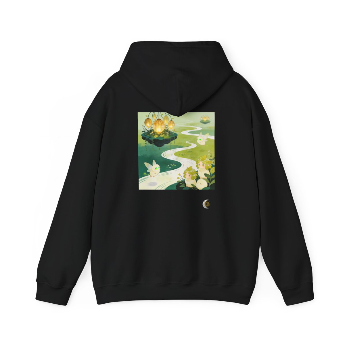 HD Lanternstream Friends Original Art 56 Unisex Heavy Blend™ Hooded Sweatshirt