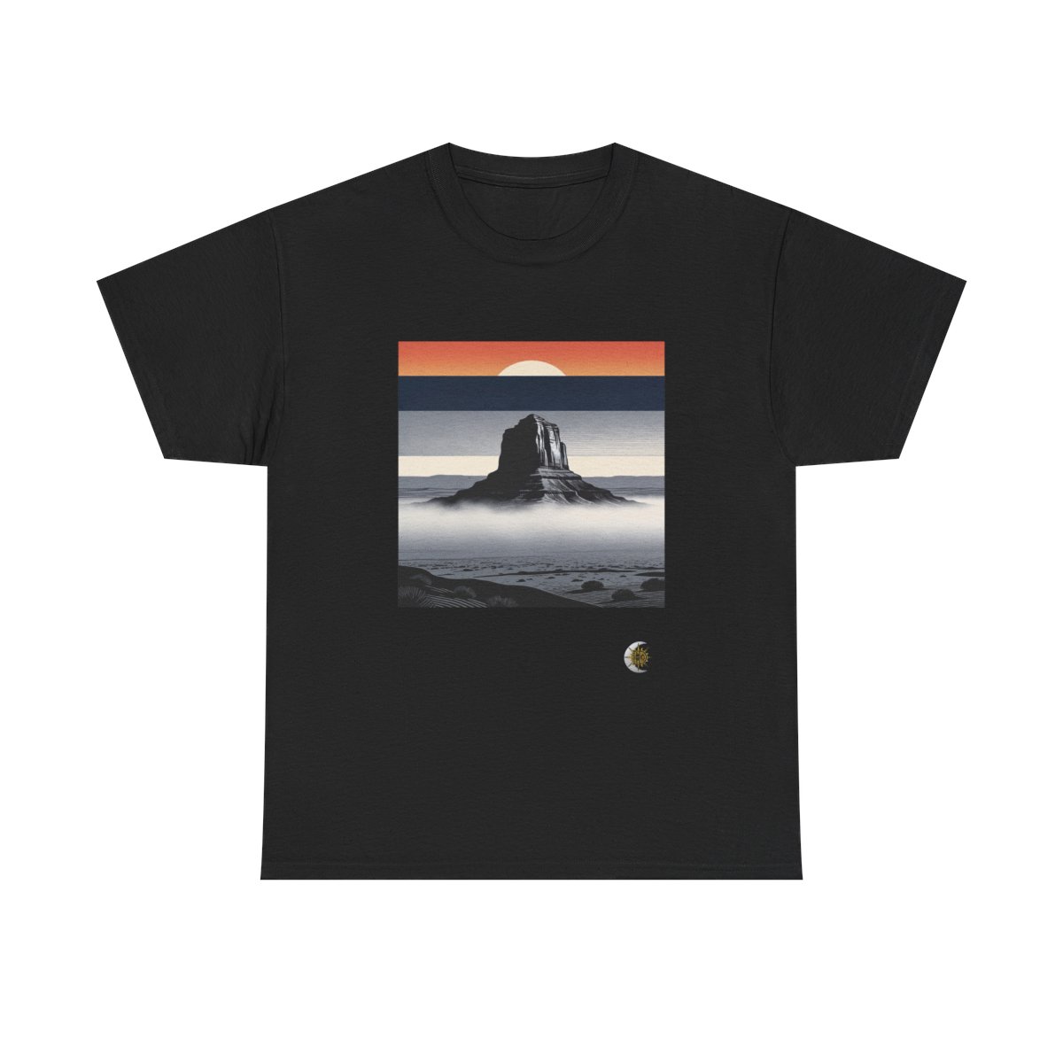 HD Desert Afterglow Original Art 122 Unisex Heavy Cotton Tee