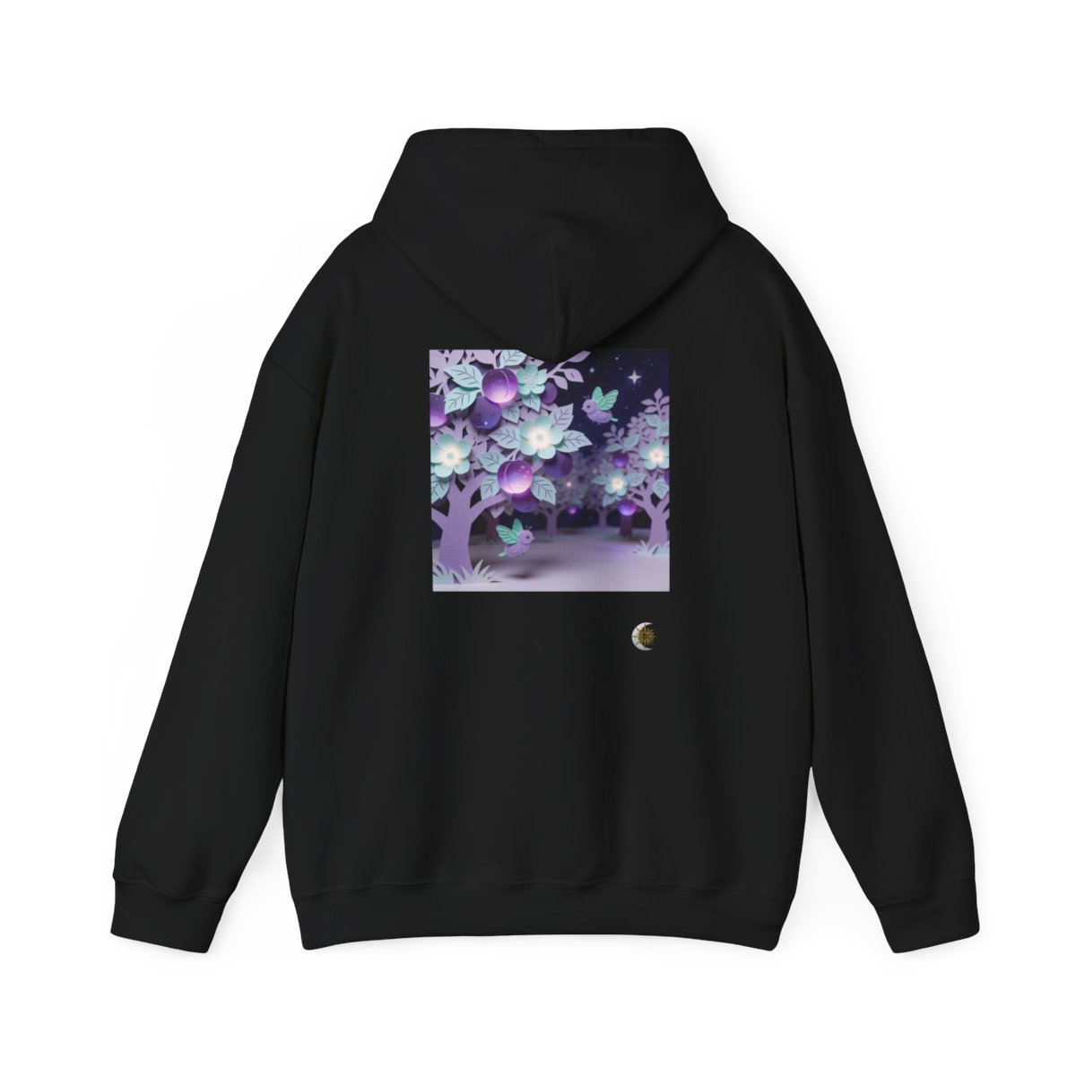 HD Violet Orchard Sprites Original Art 68 Unisex Heavy Blend™ Hooded Sweatshirt