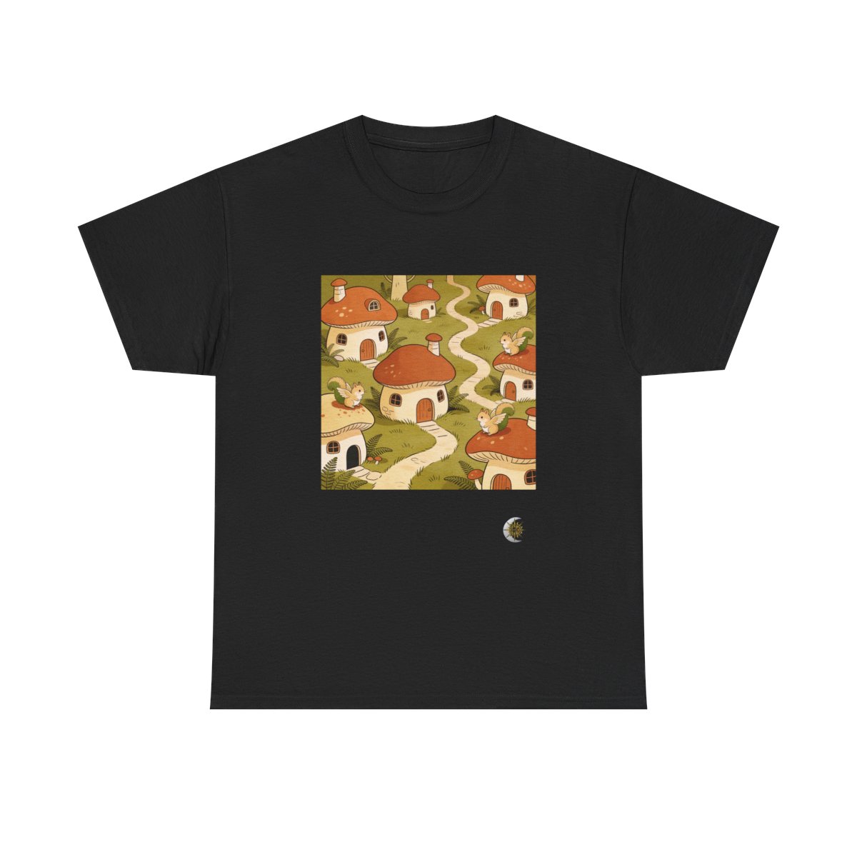 HD Mosswing Village Original Art 98 Unisex Heavy Cotton Tee