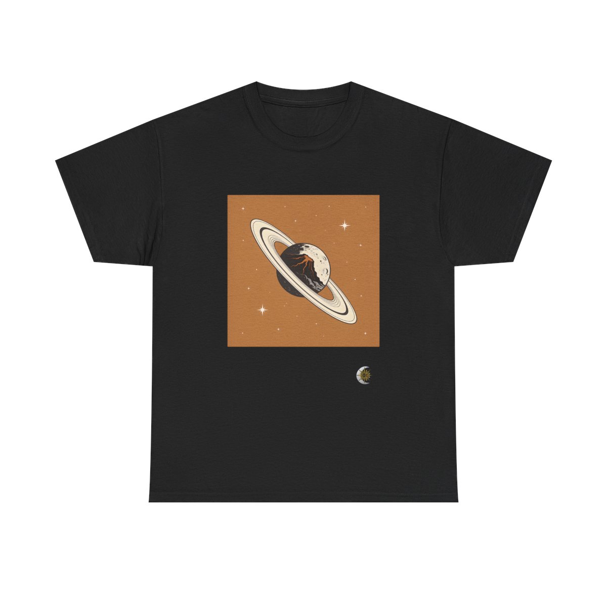 HD Ember Orbit Original Art 168 Unisex Heavy Cotton Tee