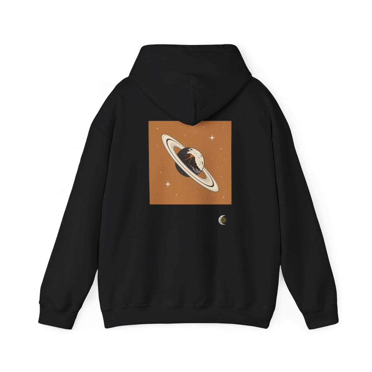 HD Ember Orbit Original Art 168 Unisex Heavy Blend™ Hooded Sweatshirt