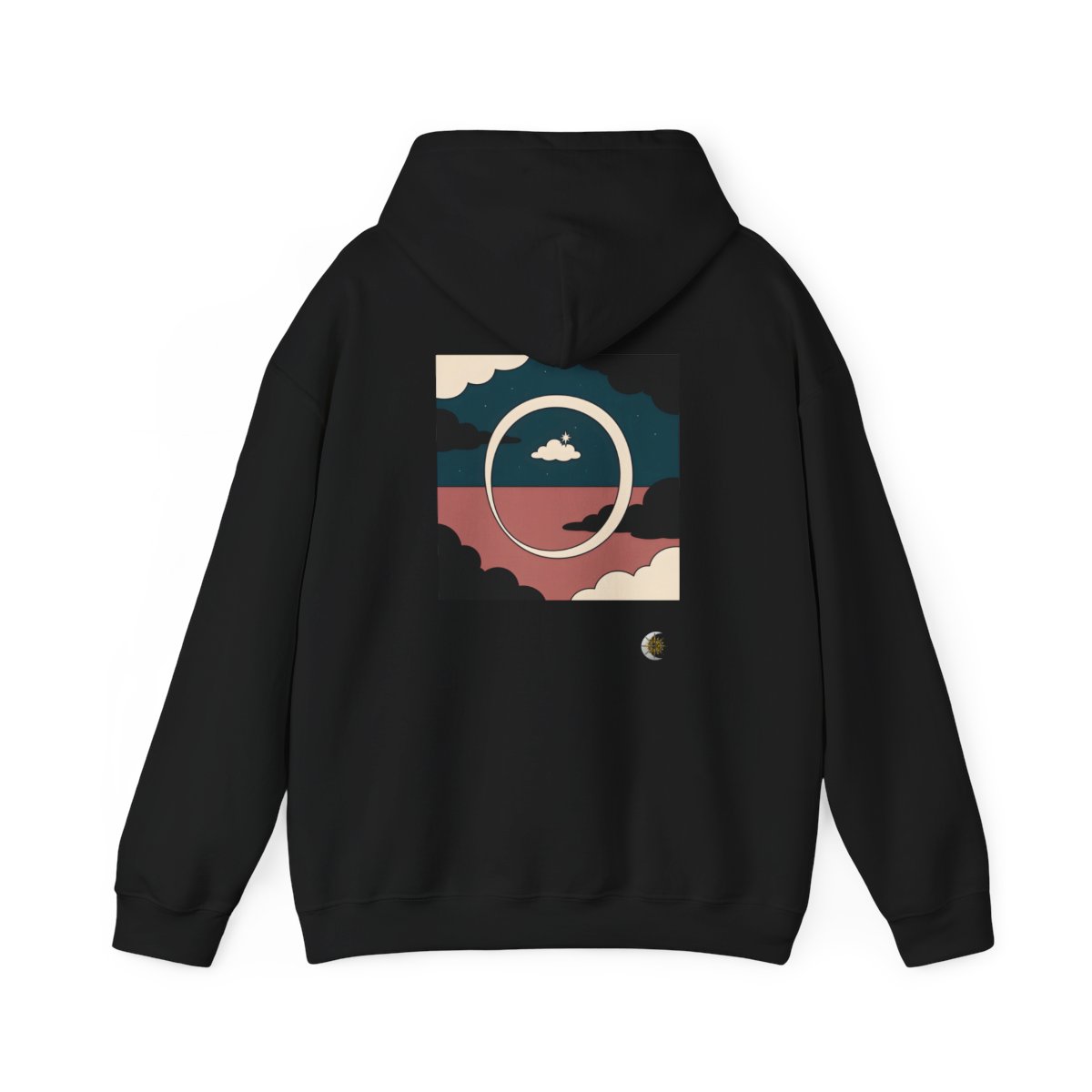 HD Cloudstar Halo Original Art 186 Unisex Heavy Blend™ Hooded Sweatshirt