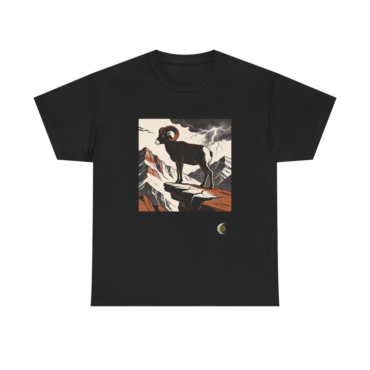 HD Stormridge Ram Original Art 221 Unisex Heavy Cotton Tee
