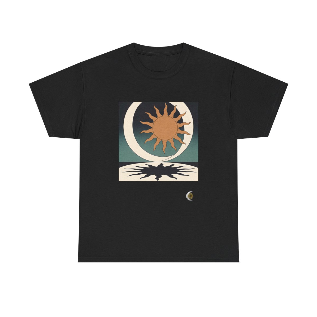 HD Sunshadow Crescent Original Art 246 Unisex Heavy Cotton Tee