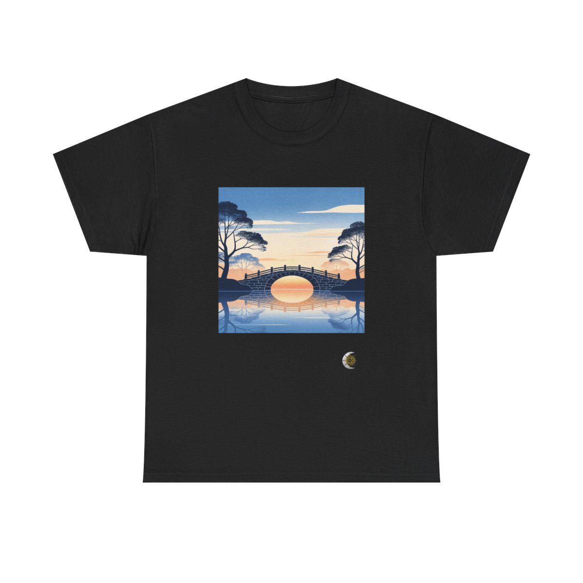HD Daybreak Stonebridge Original Art 278 Unisex Heavy Cotton Tee
