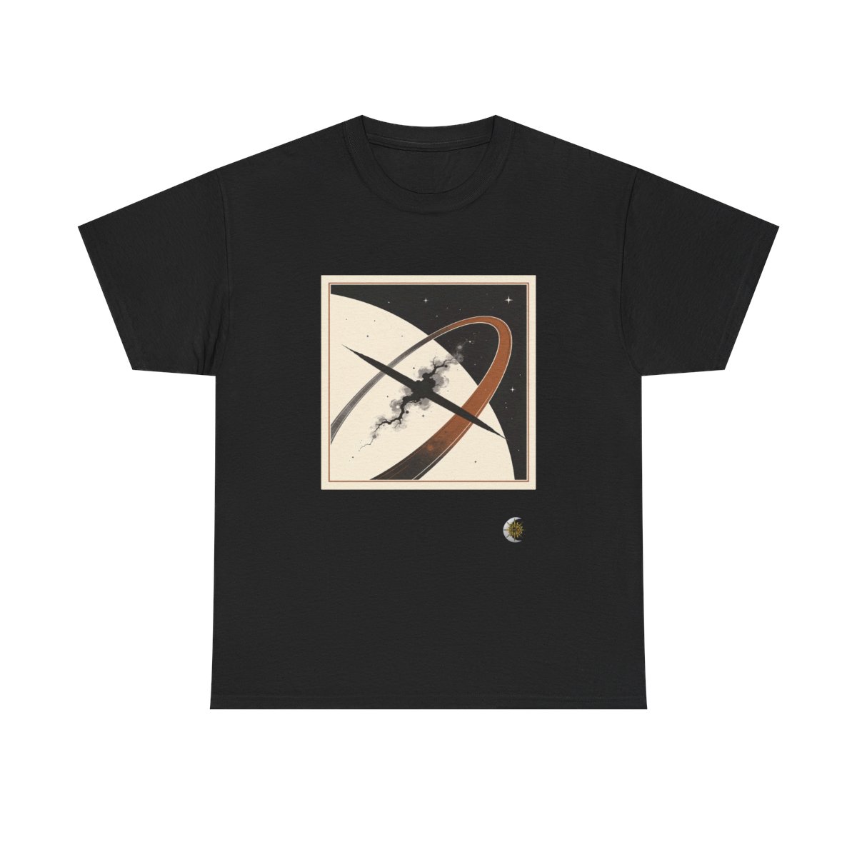 HD Obsidian Orbit Original Art 288 Unisex Heavy Cotton Tee