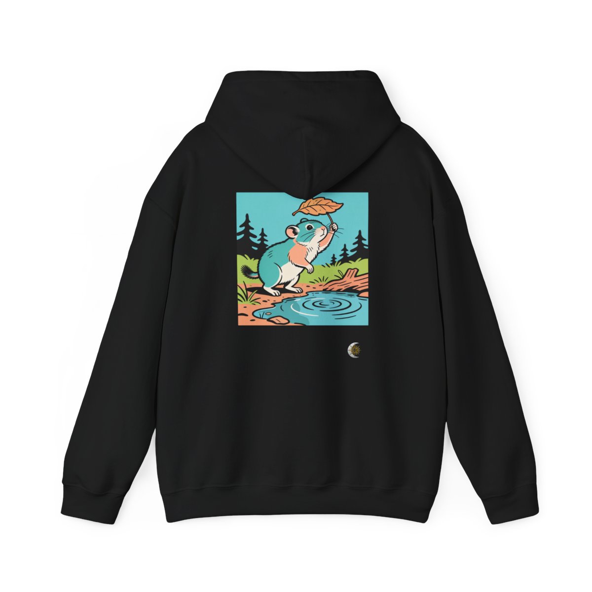 HD Leafshade Companion Original Art 294 Unisex Heavy Blend™ Hooded Sweatshirt