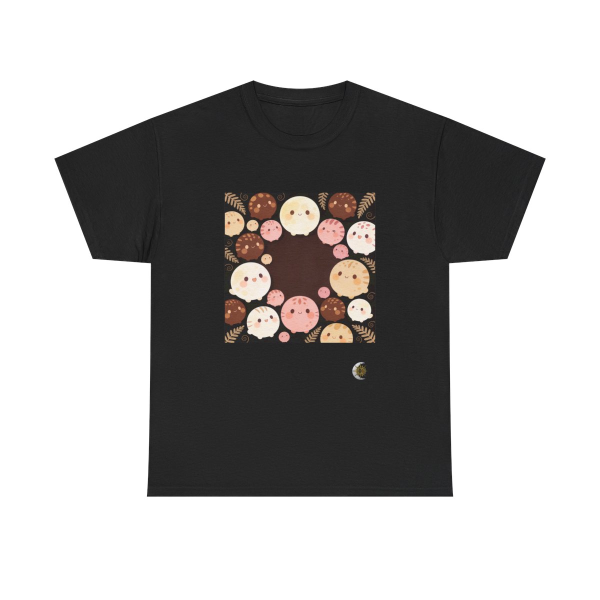 HD Pebble Moon Parade Original Art 13 Unisex Heavy Cotton Tee