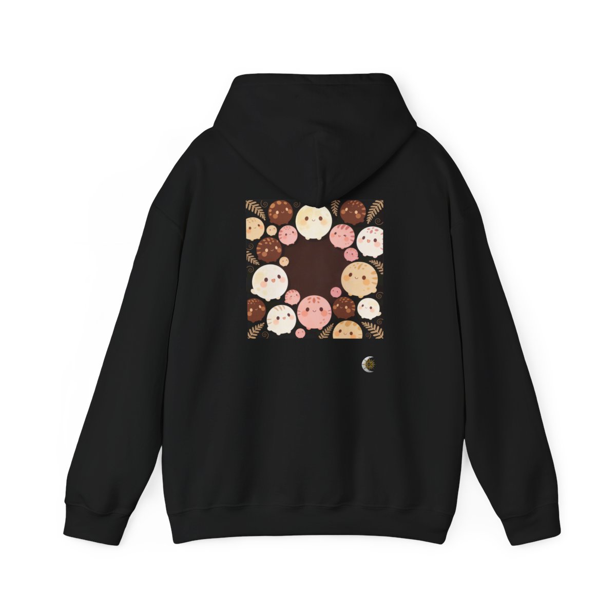 HD Pebble Moon Parade Original Art 13 Unisex Heavy Blend™ Hooded Sweatshirt