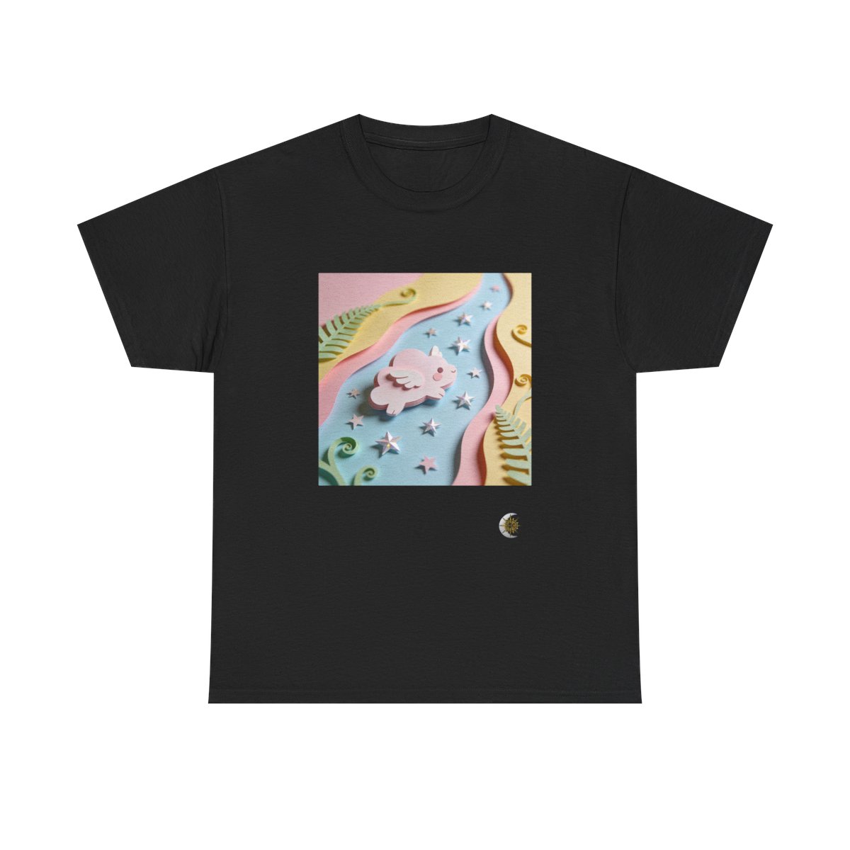 HD Pastel Cloudwing Original Art 24 Unisex Heavy Cotton Tee