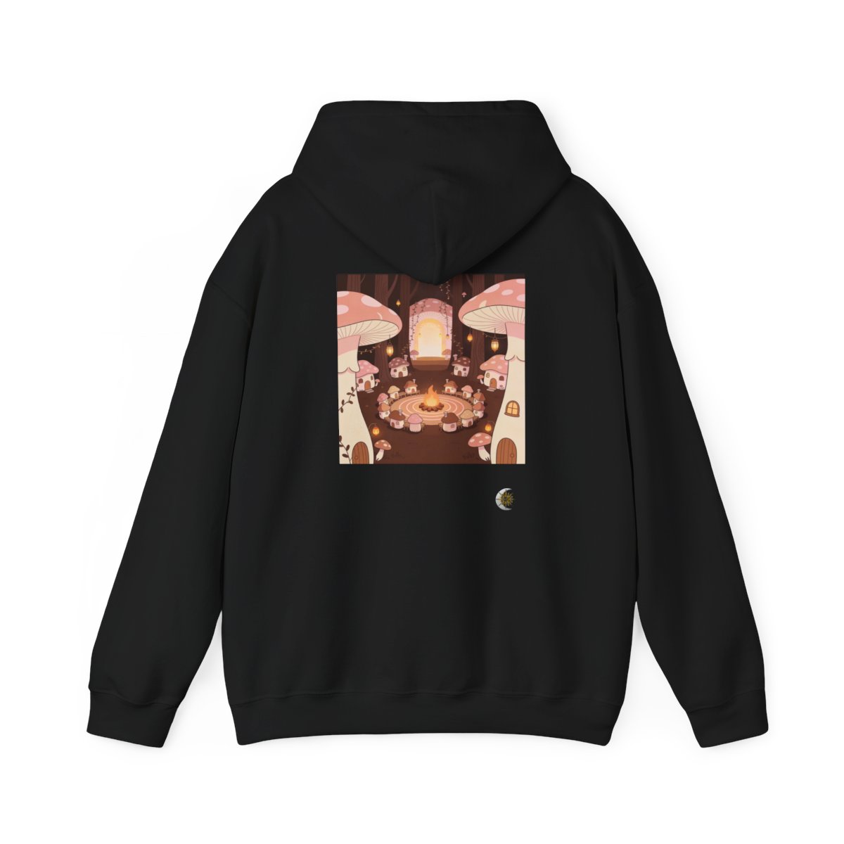 HD Hearthwood Village Original Art 26 Unisex Heavy Blend™ Hooded Sweatshirt