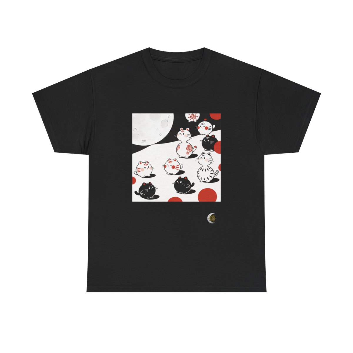 HD Moonpetal Friends Original Art 49 Unisex Heavy Cotton Tee