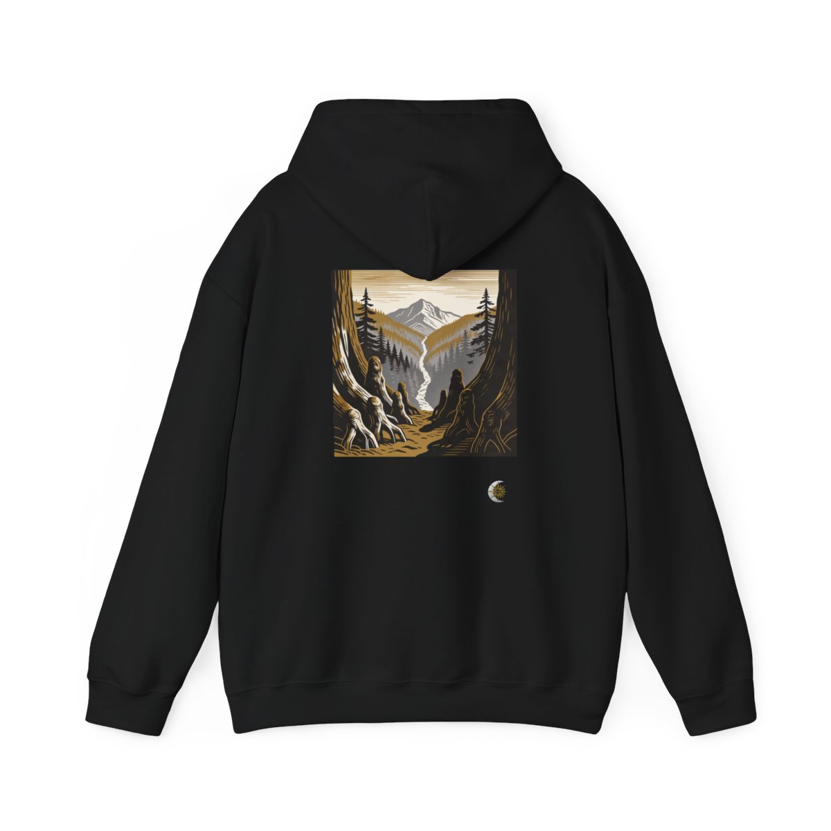HD Cedarroot Vista Original Art 313 Unisex Heavy Blend Hooded Sweatshirt