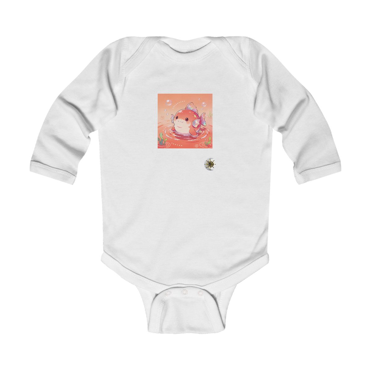 HD Coralfin Companion Infant Long Sleeve Bodysuit
