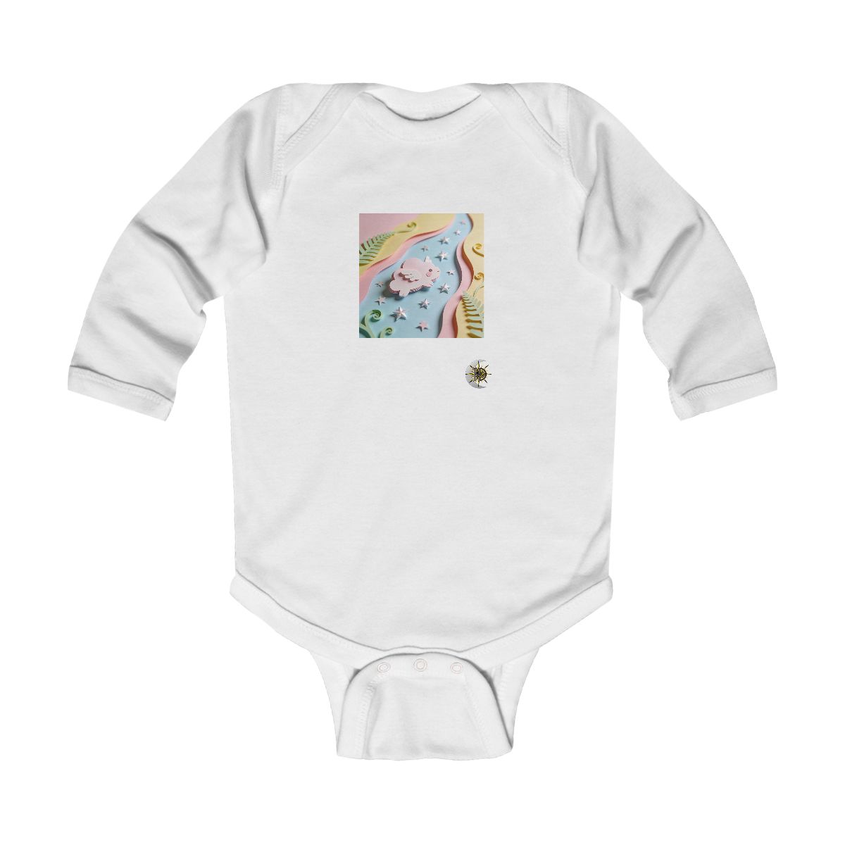 HD Pastel Cloudwing Infant Long Sleeve Bodysuit