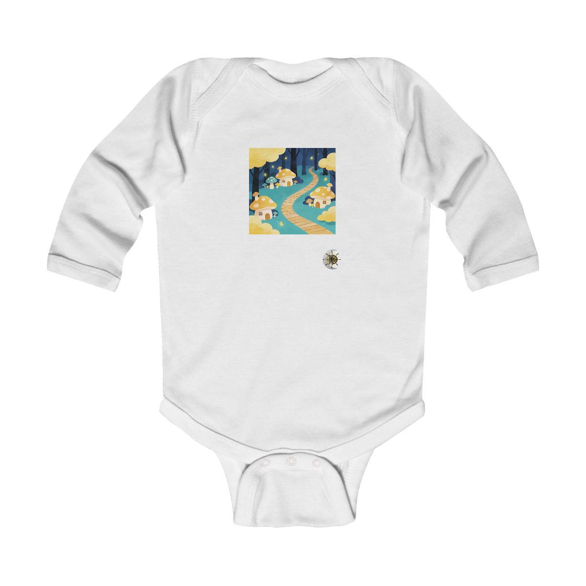 HD Golden Glow Village Infant Long Sleeve Bodysuit