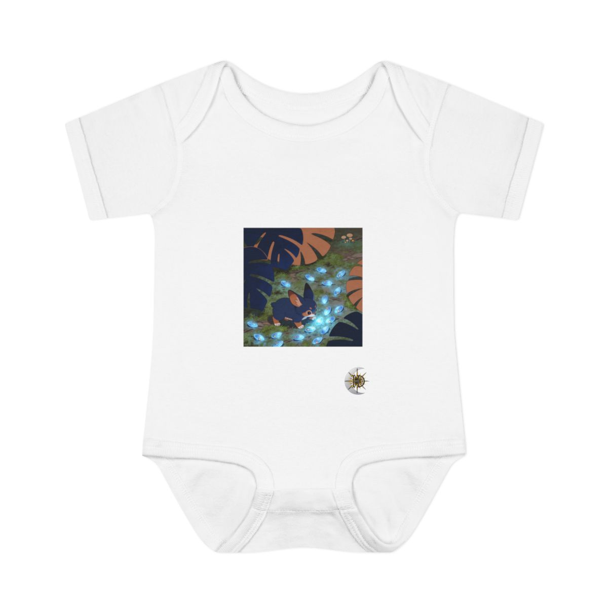 HD Bluegem Explorer Infant Baby Rib Bodysuit