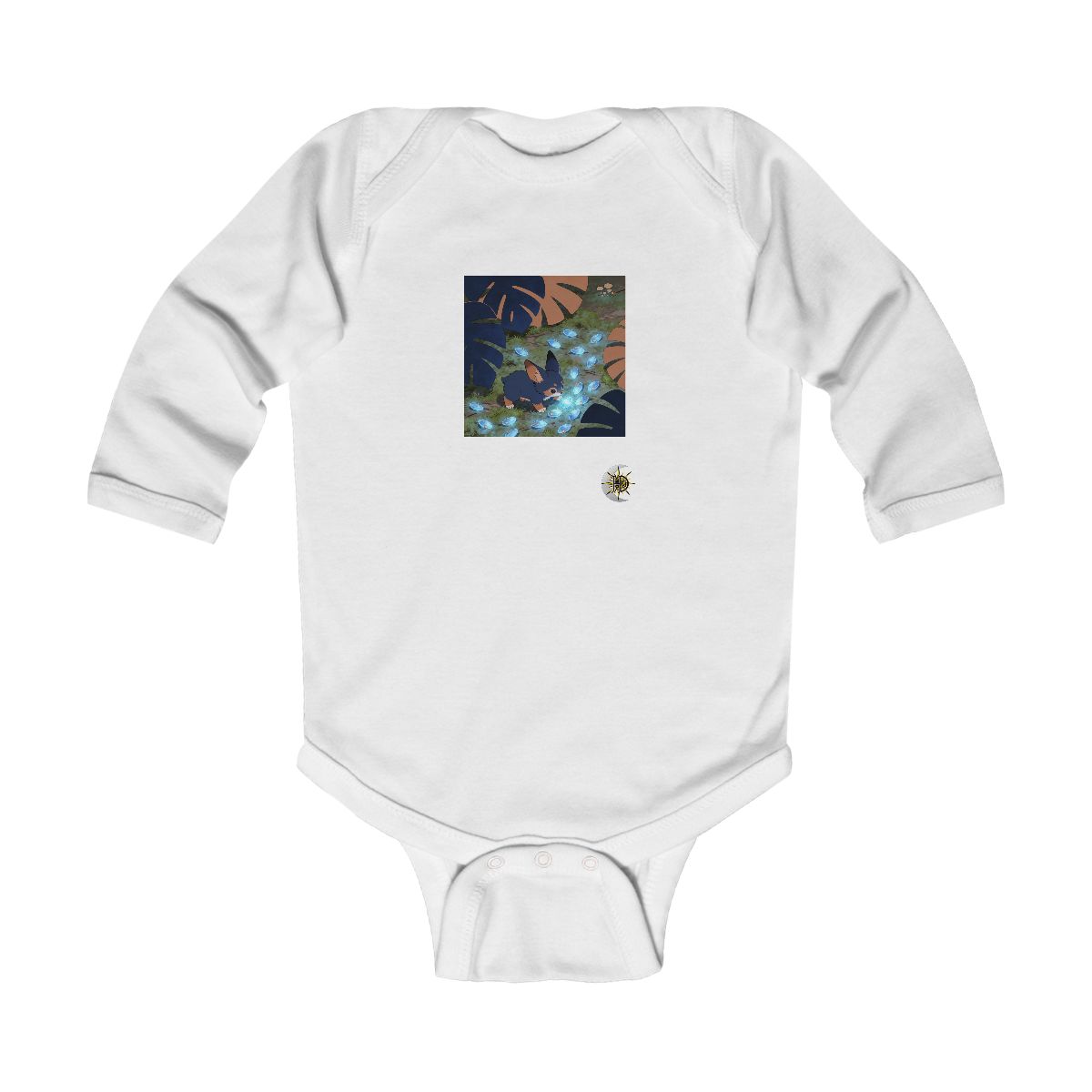 HD Bluegem Explorer Infant Long Sleeve Bodysuit