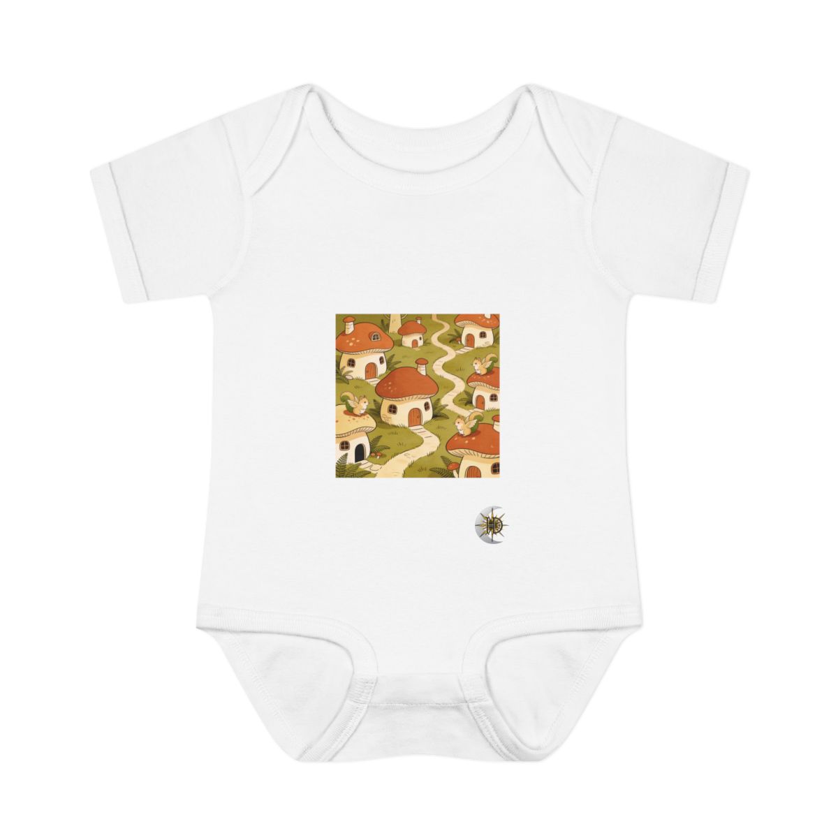HD Mosswing Village Infant Baby Rib Bodysuit