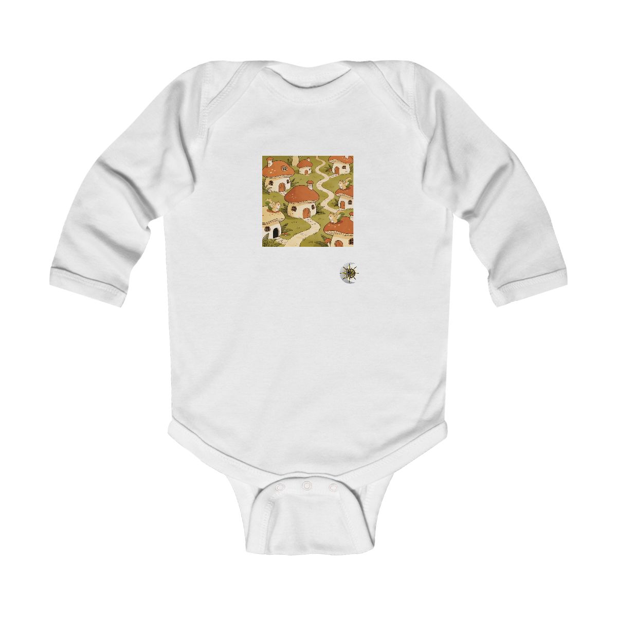 HD Mosswing Village Infant Long Sleeve Bodysuit