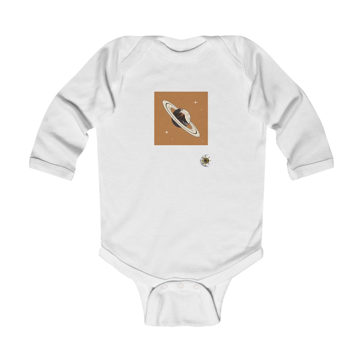 HD Ember Orbit Infant Long Sleeve Bodysuit