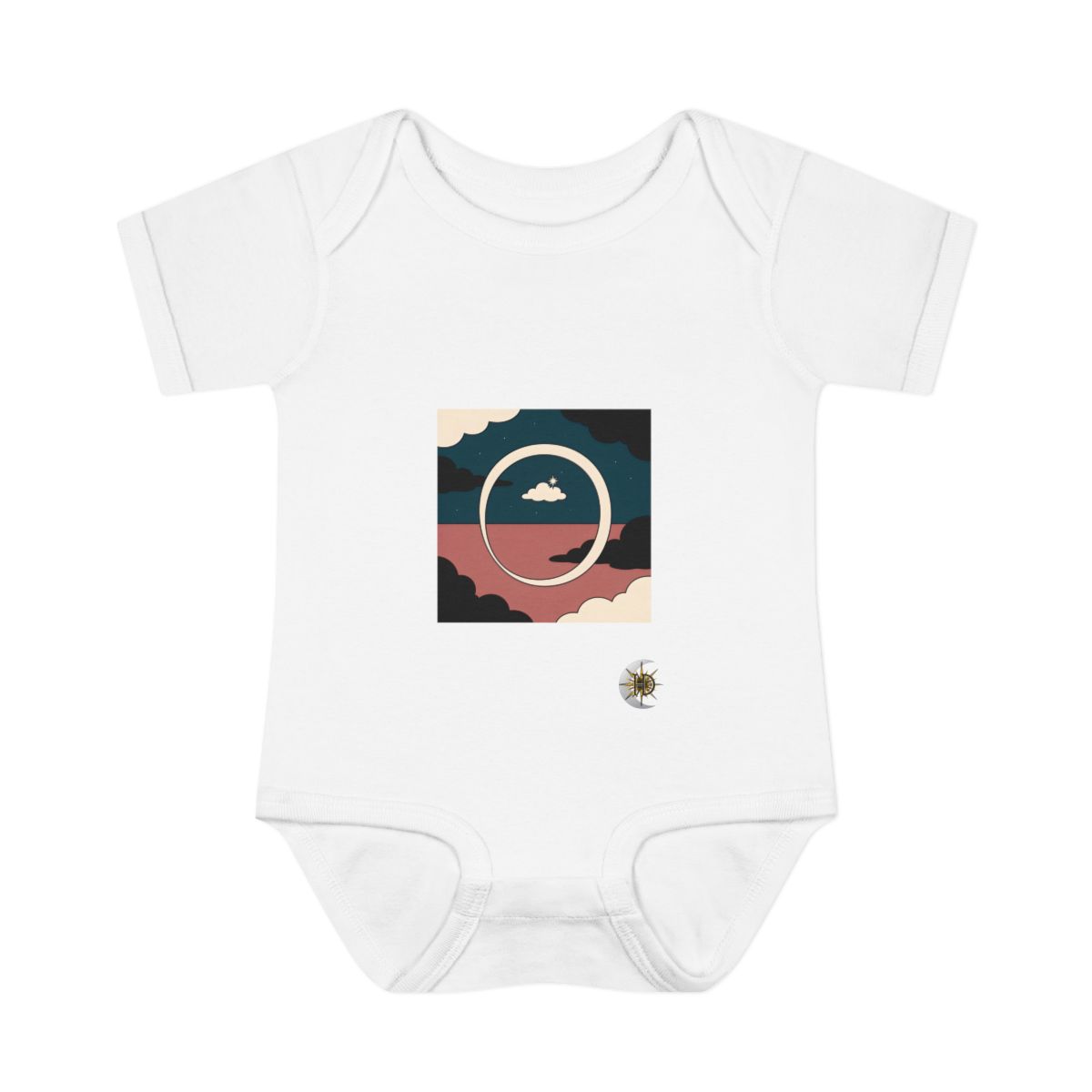 HD Cloudstar Halo Infant Baby Rib Bodysuit