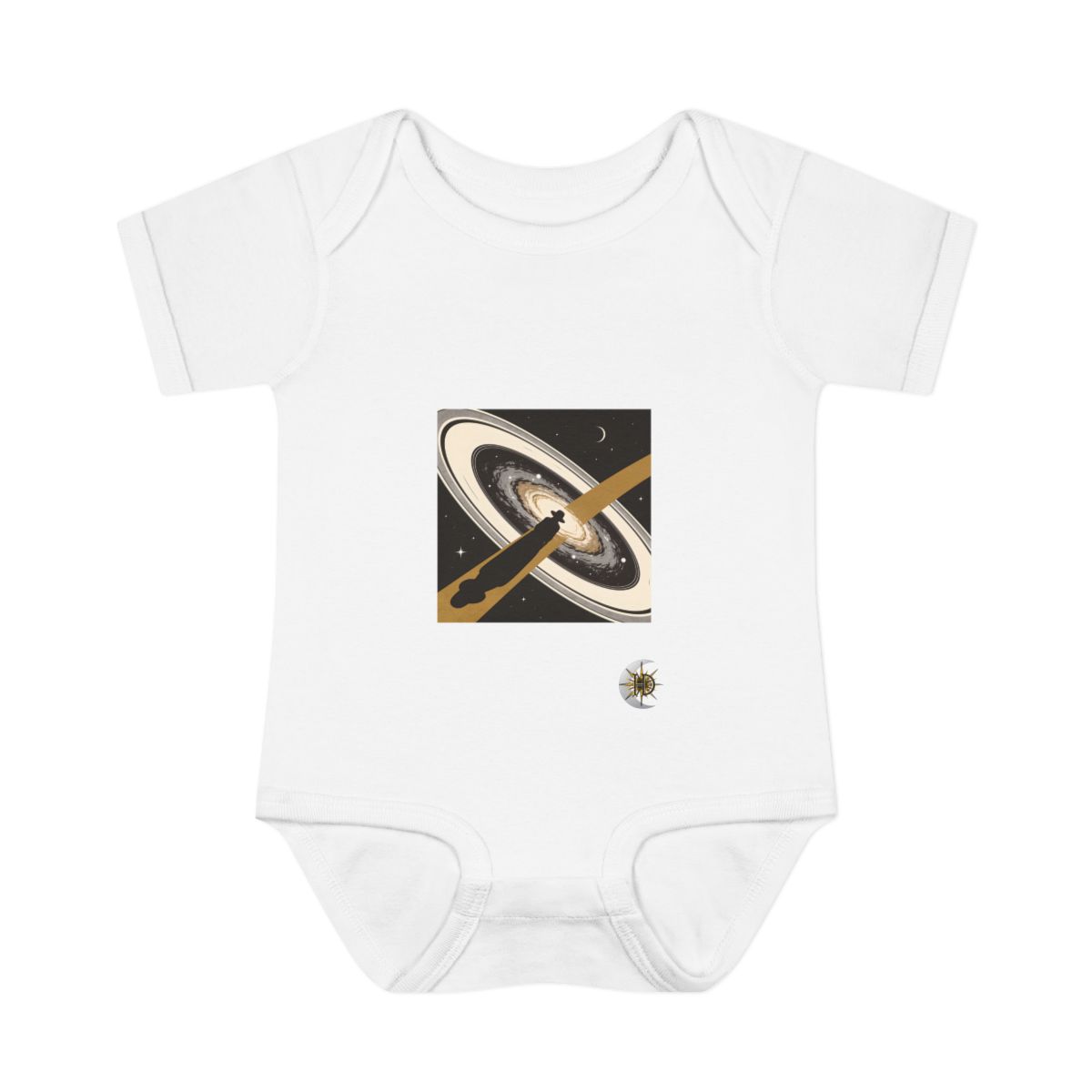 HD Golden Starpath Infant Baby Rib Bodysuit