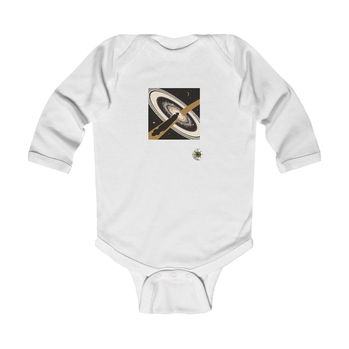 HD Golden Starpath Infant Long Sleeve Bodysuit