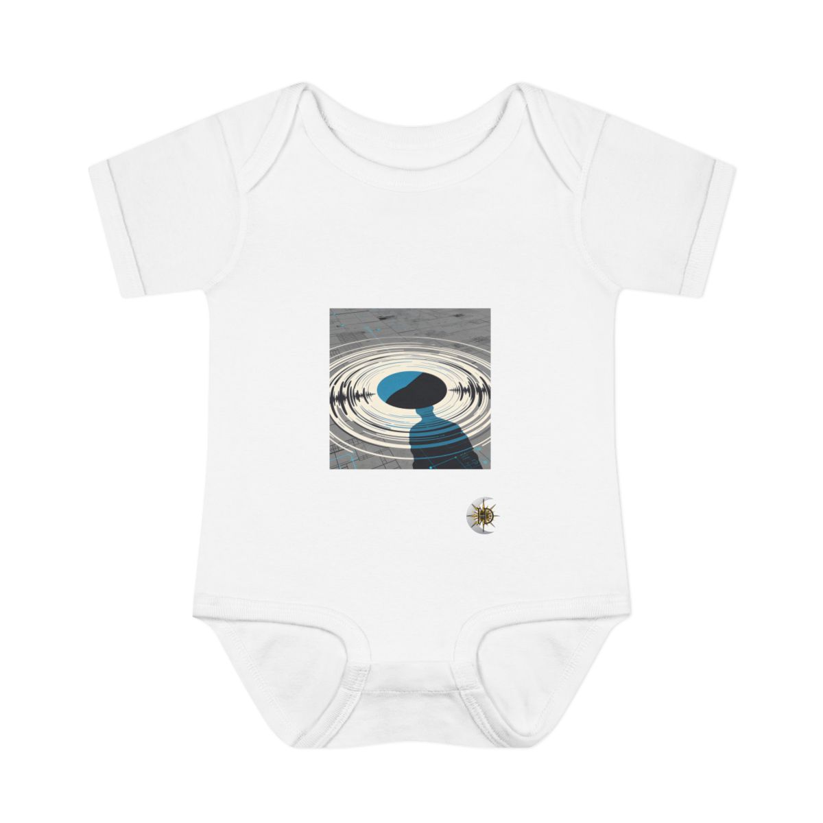 HD Echo Circuit Infant Baby Rib Bodysuit