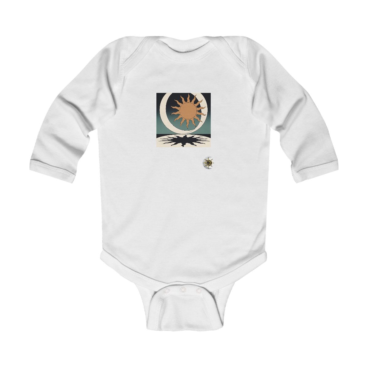 HD Sunshadow Crescent Infant Long Sleeve Bodysuit