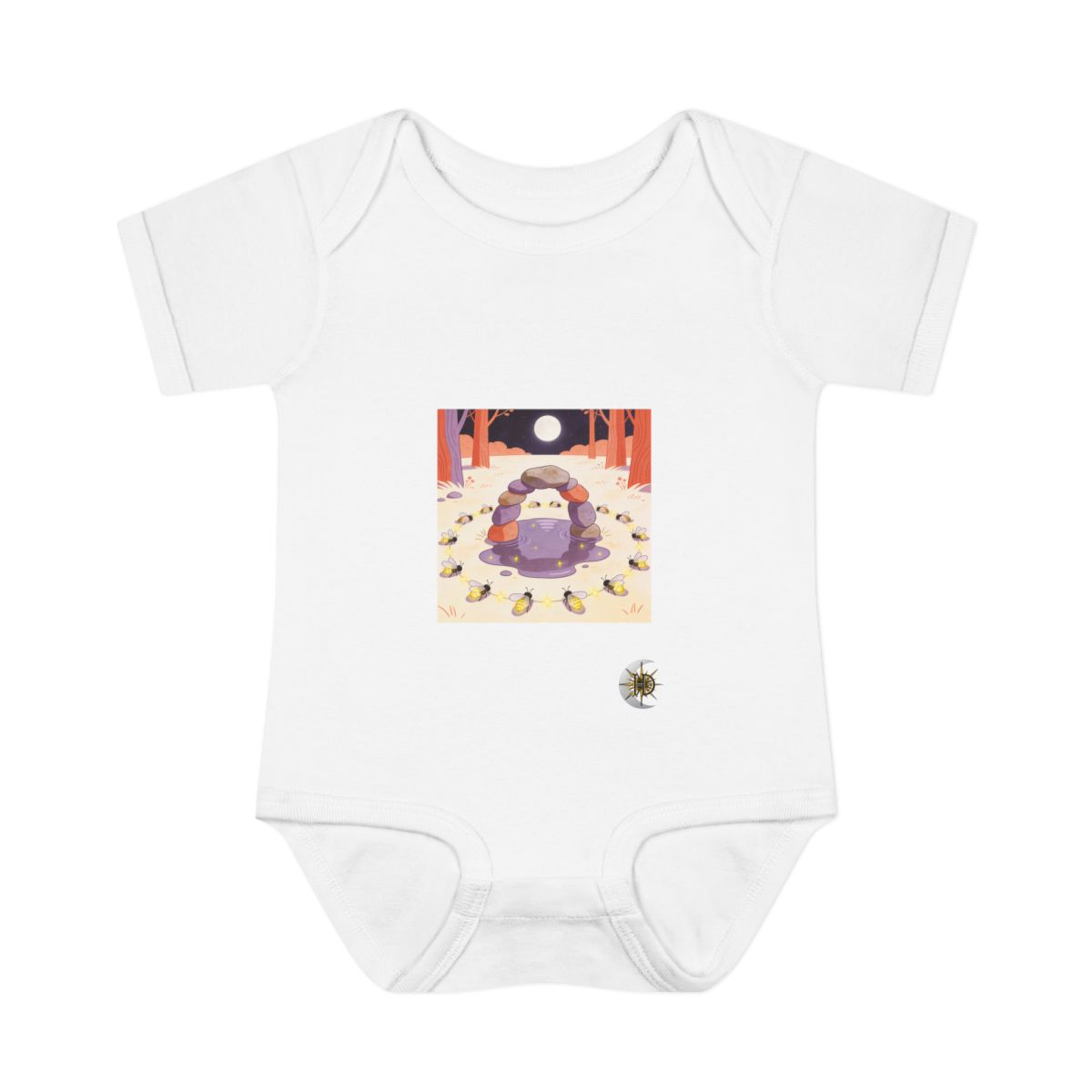 HD Firefly Stonecircle Infant Baby Rib Bodysuit