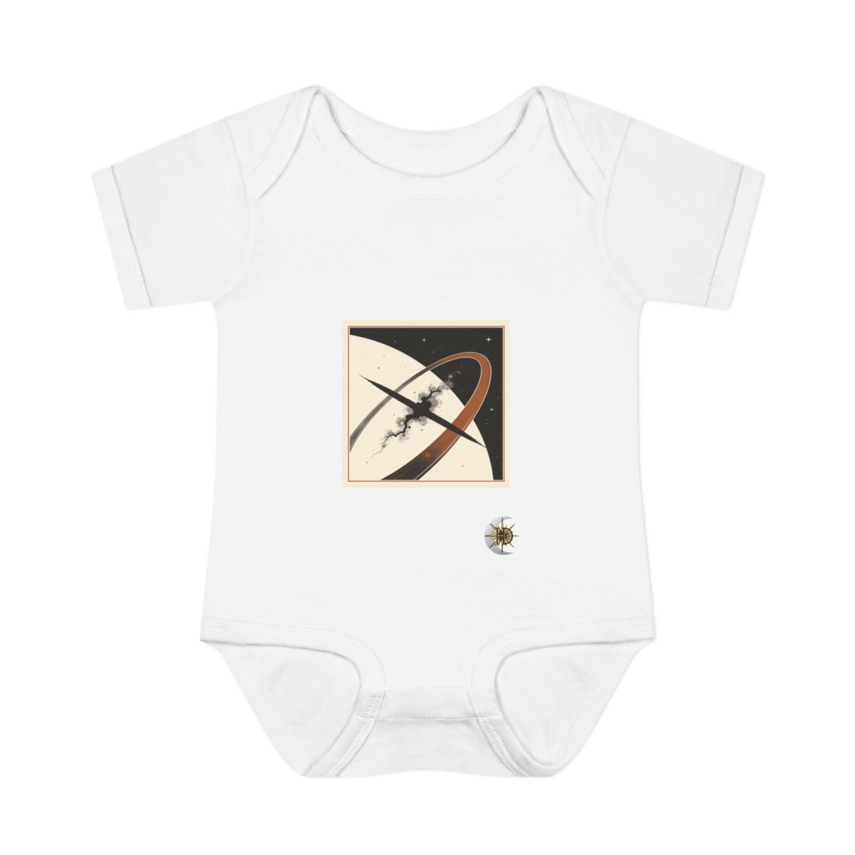 HD Obsidian Orbit Infant Baby Rib Bodysuit