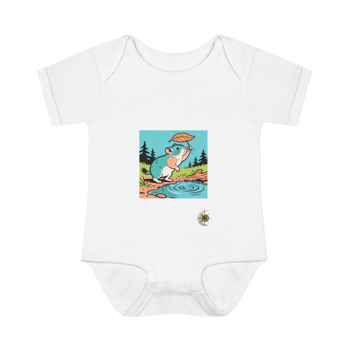 HD Leafshade Companion Infant Baby Rib Bodysuit