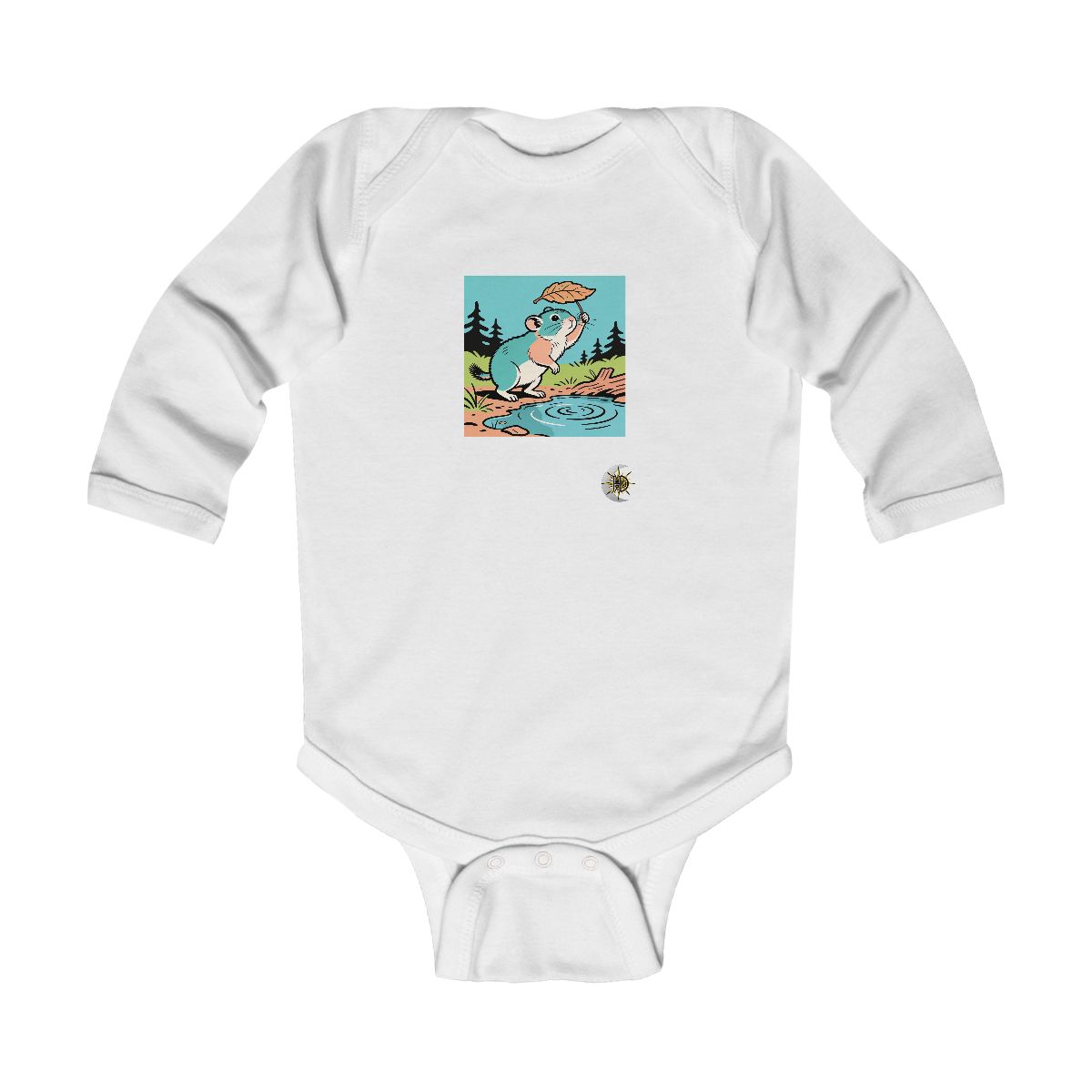 HD Leafshade Companion Infant Long Sleeve Bodysuit