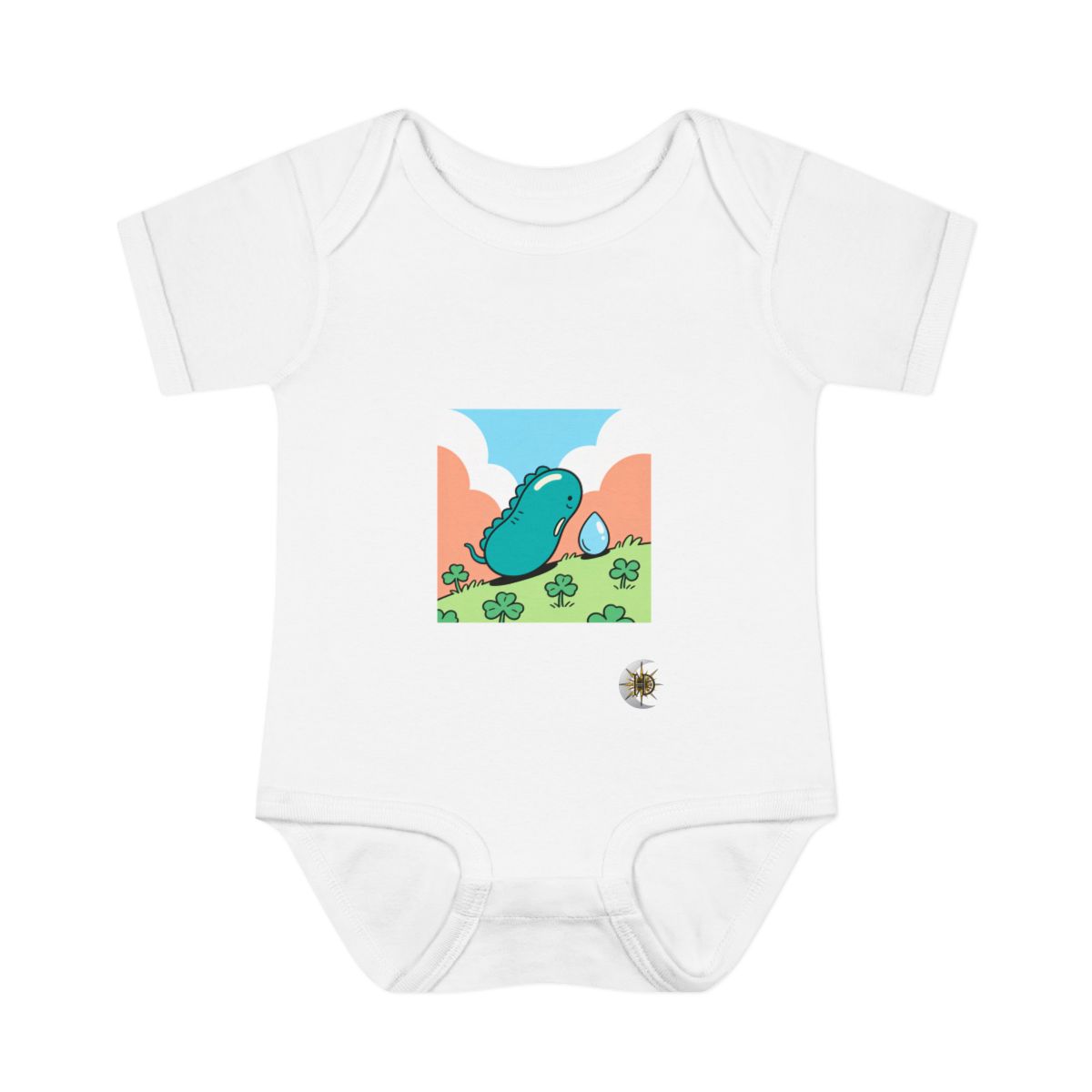 HD Dewdrop Dreamer Infant Baby Rib Bodysuit