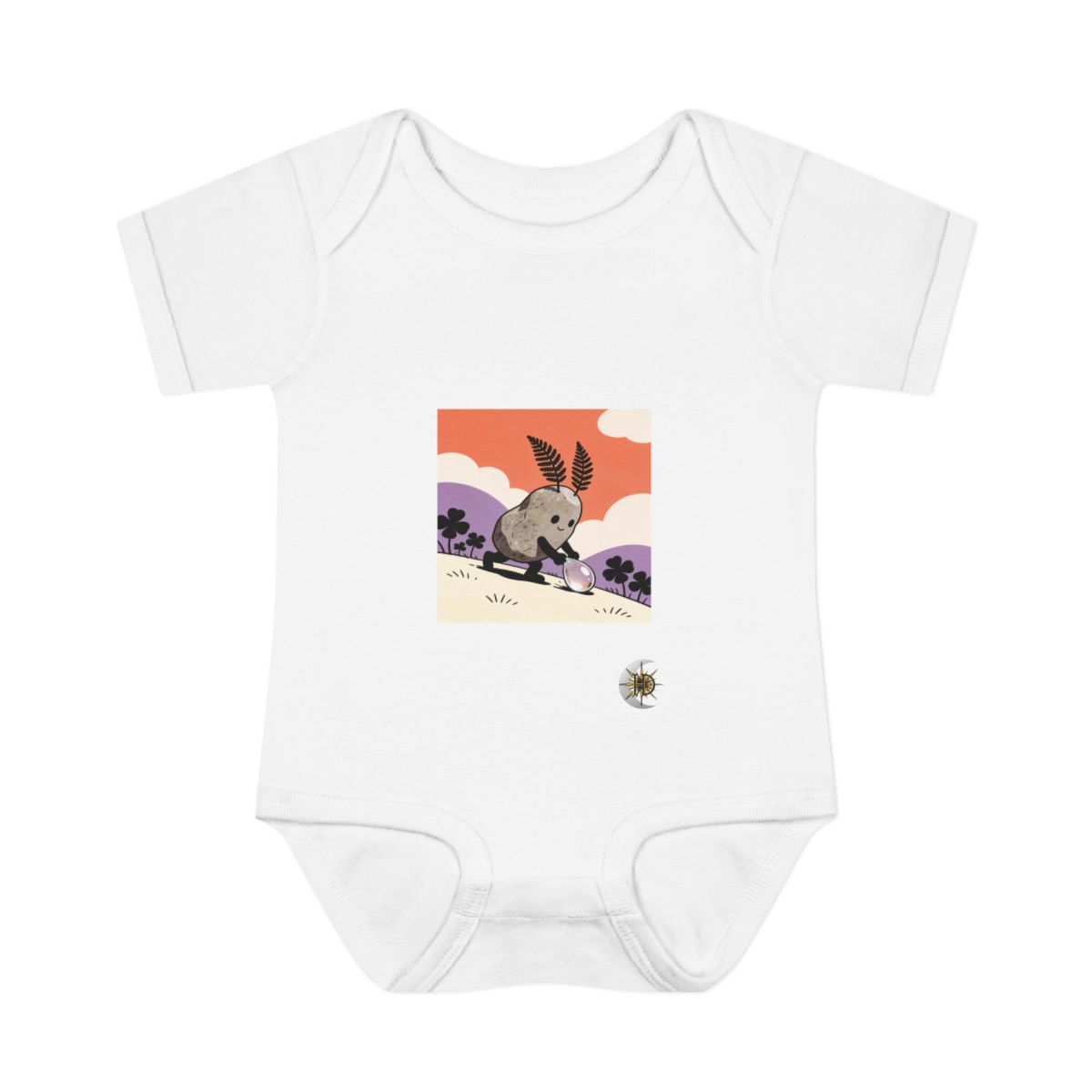 HD Pebble Gardener Infant Baby Rib Bodysuit
