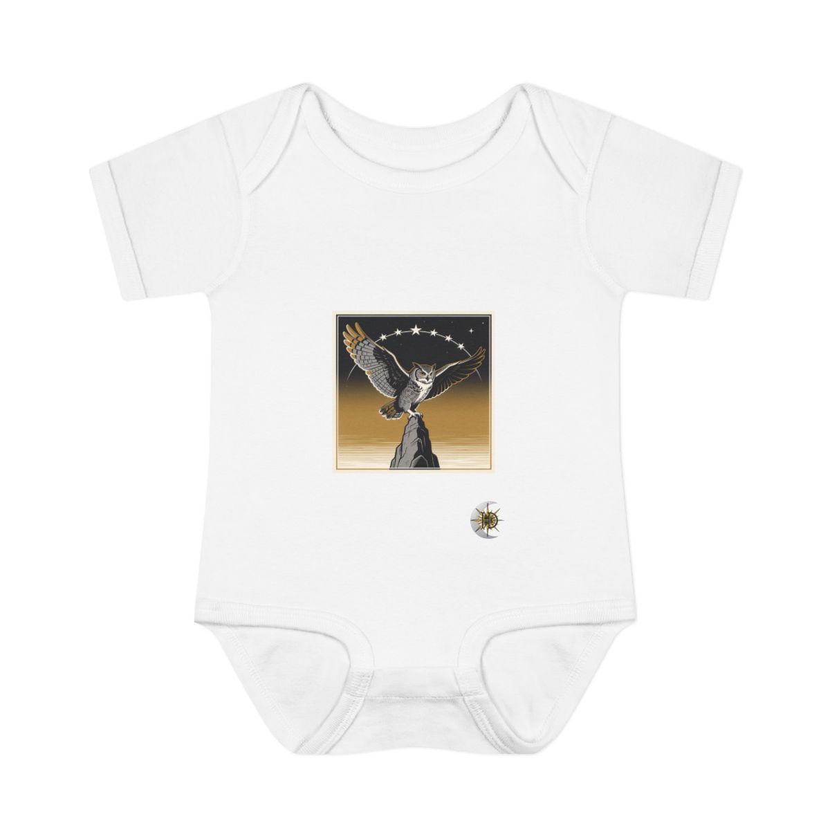 HD Golden Nightwatch Infant Baby Rib Bodysuit