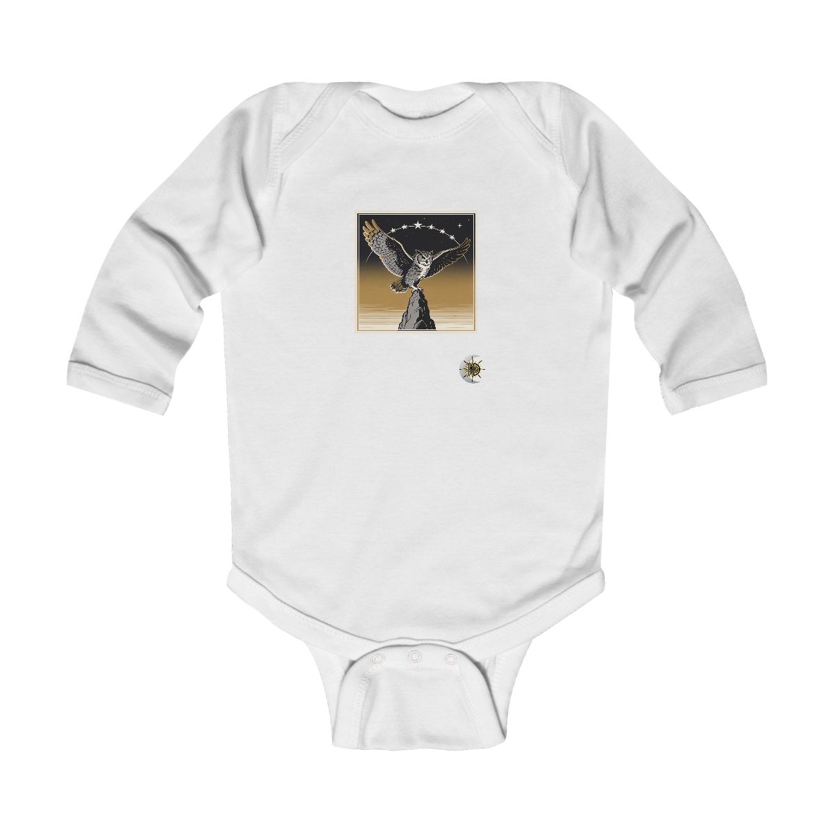 HD Golden Nightwatch Infant Long Sleeve Bodysuit