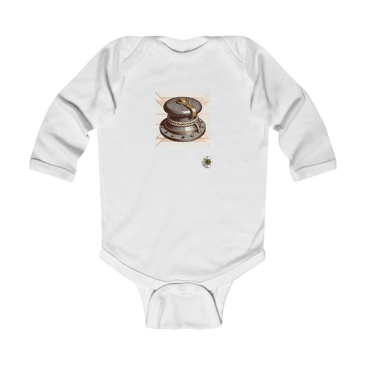 HD Harbor Mechanism Infant Long Sleeve Bodysuit
