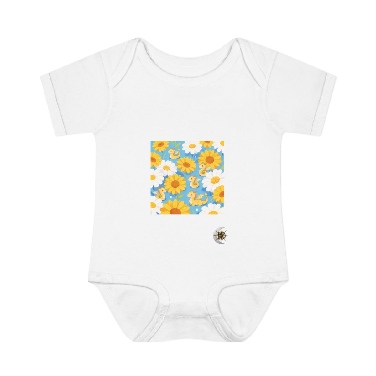 HD Sunshine Dragonlings Infant Baby Rib Bodysuit